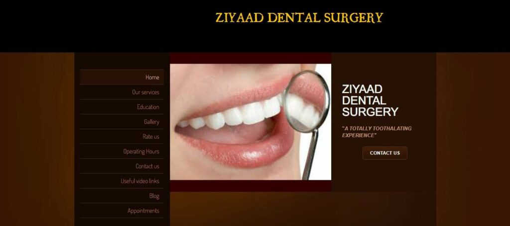Ziyaad Dental Surgery's Homepage