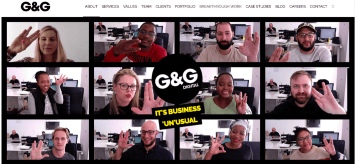 G&G Digital Homepage