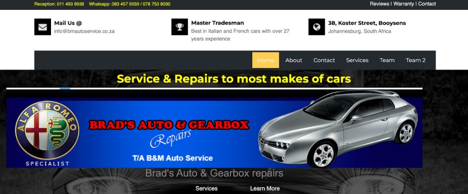 Yosef's Gearbox Repairs
