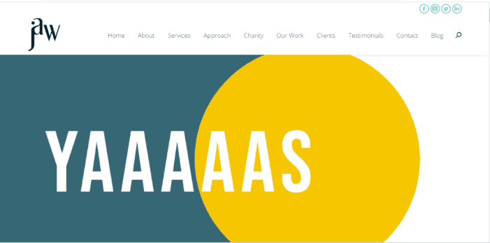 JAW Design & Advertising Homepage