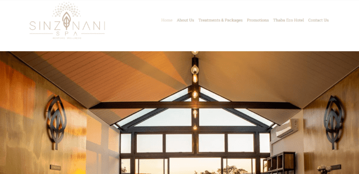 Sinzinani Spa Homepage