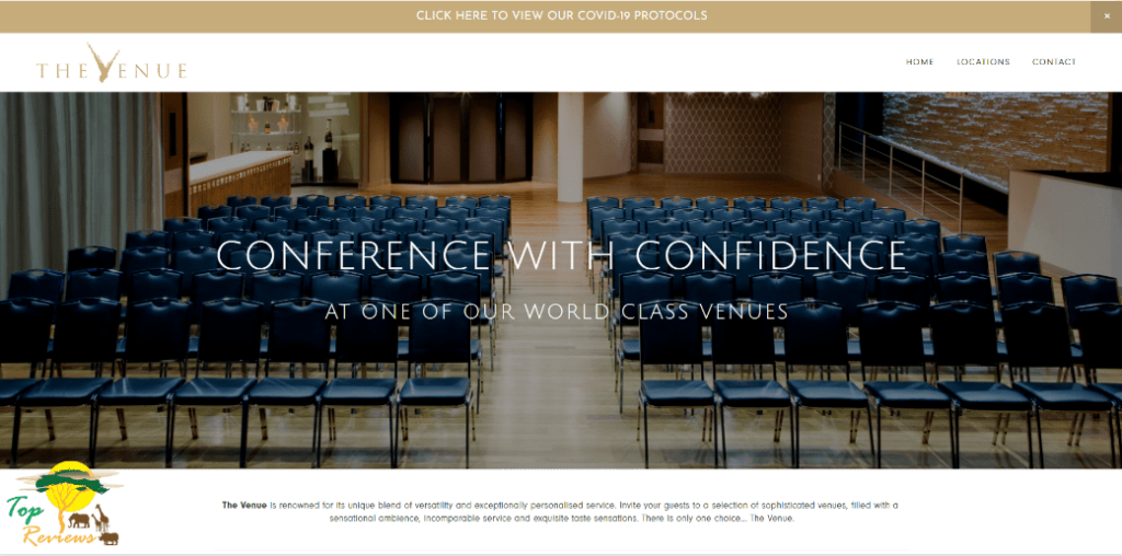 The Venue Homepage