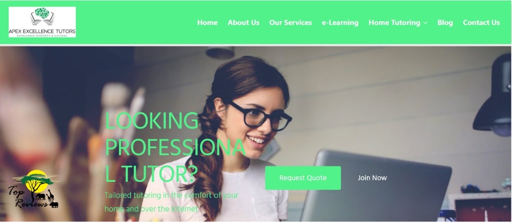 Apex Excellence Tutors Homepage