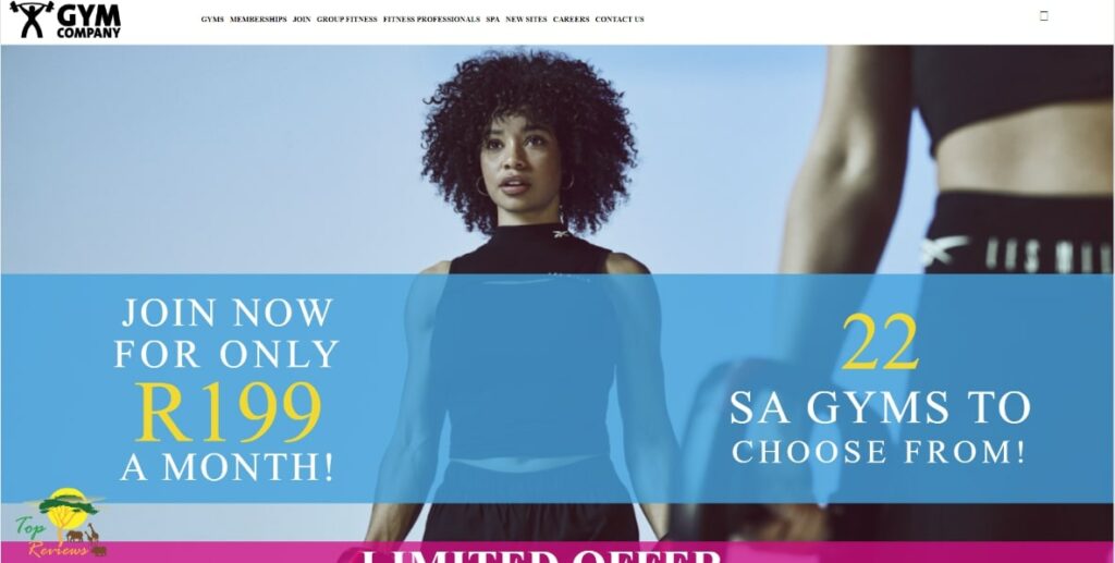 Gym Company Homepage