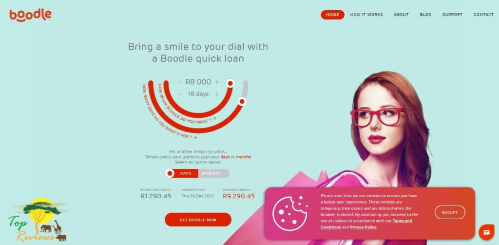 Boodle Homepage