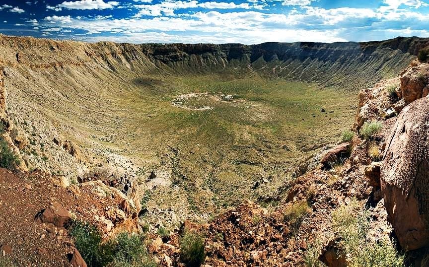 South Africa has the world’s largest visible crater.
