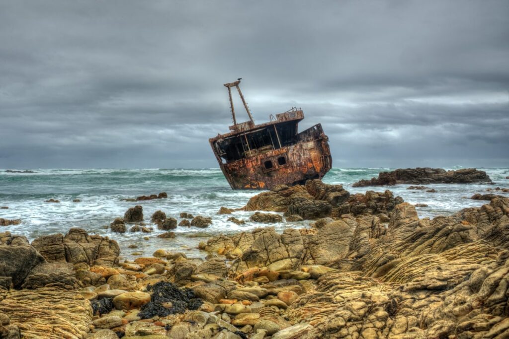 South Africa’s treacherous seas witnessed over 3,000 shipwrecks.