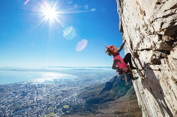 Go rock climbing