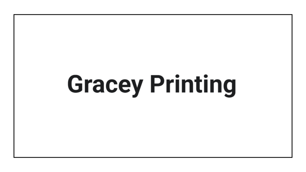 gracey-printing